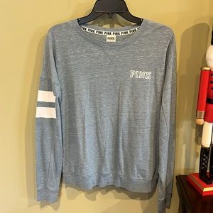 Victoria’s Secret PINK Long Sleeve Crewneck Lightweight Sweatshirt. Size XS.